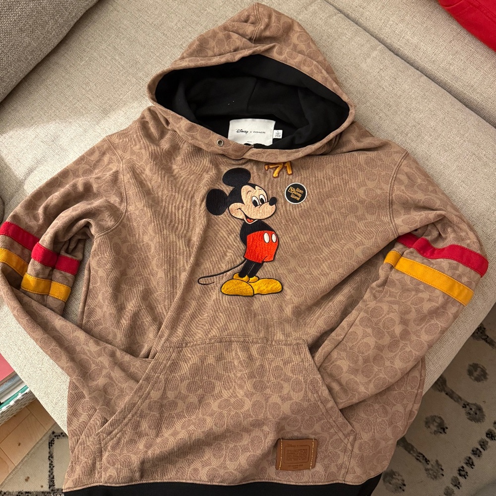 Disney X Coach Collab Hoodie